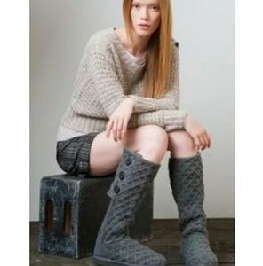 Ugg Boots Cardy Size 5 Charcoal Gray